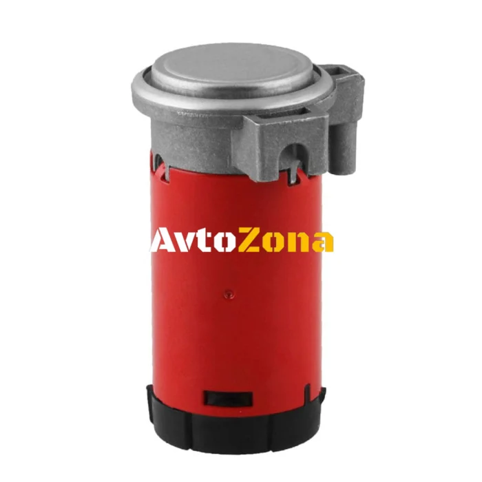 Тромба с Компресор, Клаксон, Черна, 150db, 12V, Универсална, за Камион, ТИР, Бус, Автобус и Др.