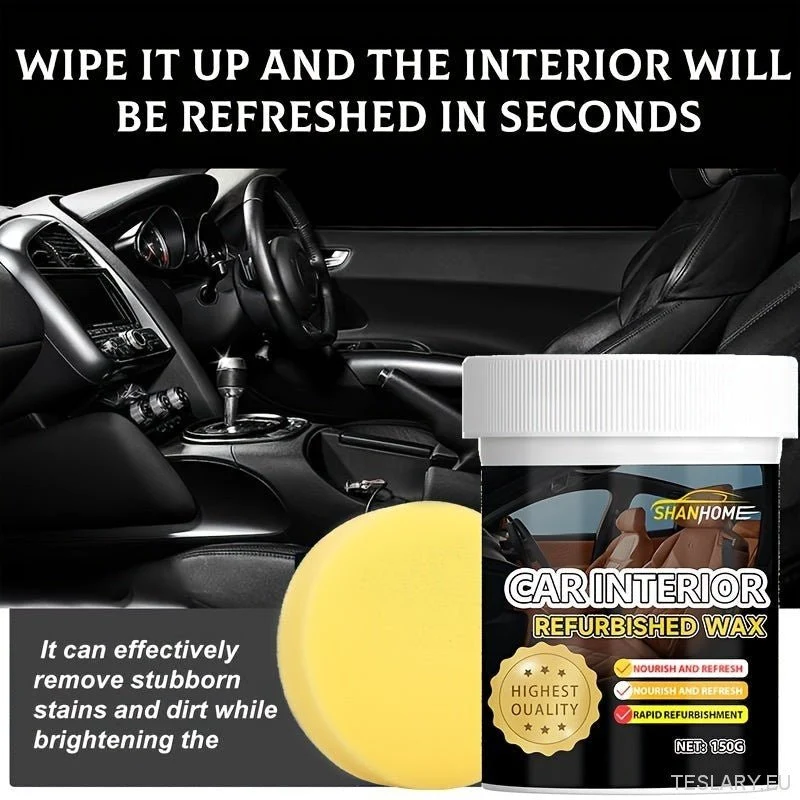 150ml Ultimate Interior Restorer Wax, балсам за управление на седалки и кожени табла, усилвател