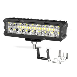 15.5 cm 93W Диоден Прожектор Супер Мощен Халоген Led Bar Лед Бар Бяла Комбиниран Светлина 12V - 24V За АТВ SUF Джип 4х Off...