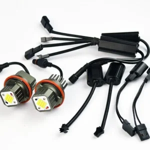 160W Лед крушки за ангелски очи за BMW E39 / E60 / E53 X5 / E65 / E87 / E63 - бял цвят