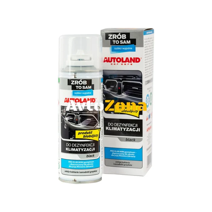 ПОЧИСТВАЩ ПРЕПАРАТ И ОСВЕЖИТЕЛ ЗА КЛИМАТИЦИ 200ML, АЕРОЗОЛ, ЧЕРЕН