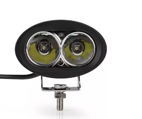 9.8 См 20W Led Лед Диоден Фар Прожектор Халоген Джип Мотор 4X4 12V 24V 1800 Лумена