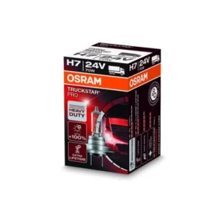 Крушка H7, 24V, 70W, тип фасунга: PX26D, серия: Truckstar Pro Plus 100%