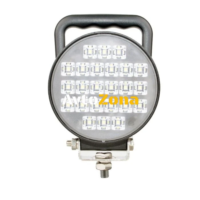 24W 2040lm LED ЛЕД Диоден Фар Работна Лампа Прожектор С Дръжка и Ключ