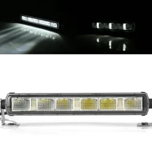 28,4 См LED Лед Бар с Насочен SPOT Светлина, Три Функции, Е-Mark, 30W, 2200lm, 12V-24V, Автомобил, АТВ, Джип, 4х4, SUV, Of...