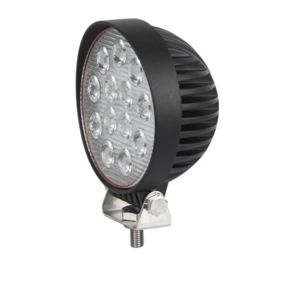 12См 39W Супер Мощен Кръгъл PRO Led Диоден Халоген Лед Лампа Прожектор 12V 24V