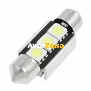 Диодна крушка за плафон 42мм 3smd 5050 - canbus