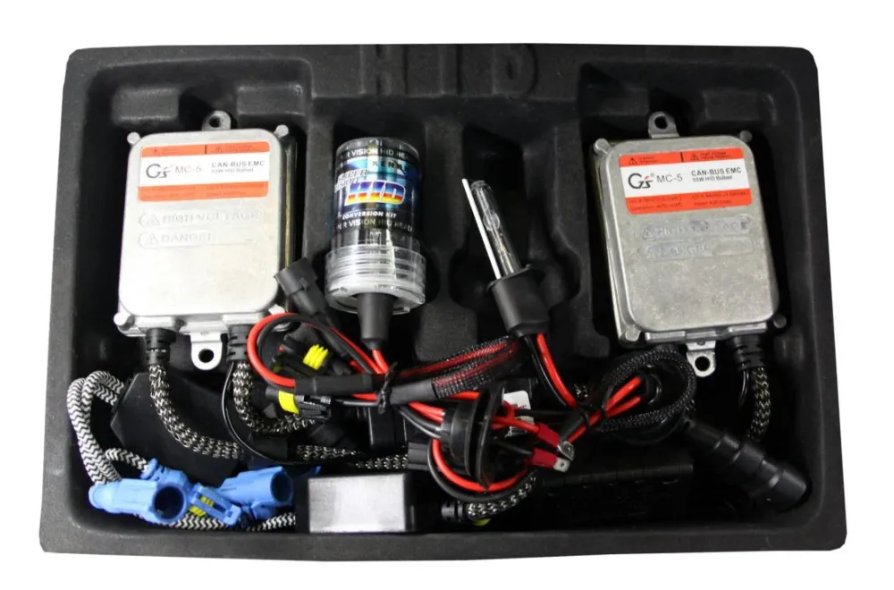 КСЕНОН КОМПЛЕКТ H1 55W 6000K - MC5 FAST BRIGHT + CANBUS СЛИМ