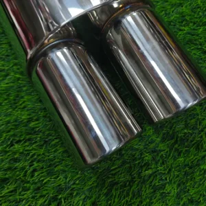 Двойно гърне със скосени накрайници Сребърен 60/38.5 см - FH-018 - 1078 1135