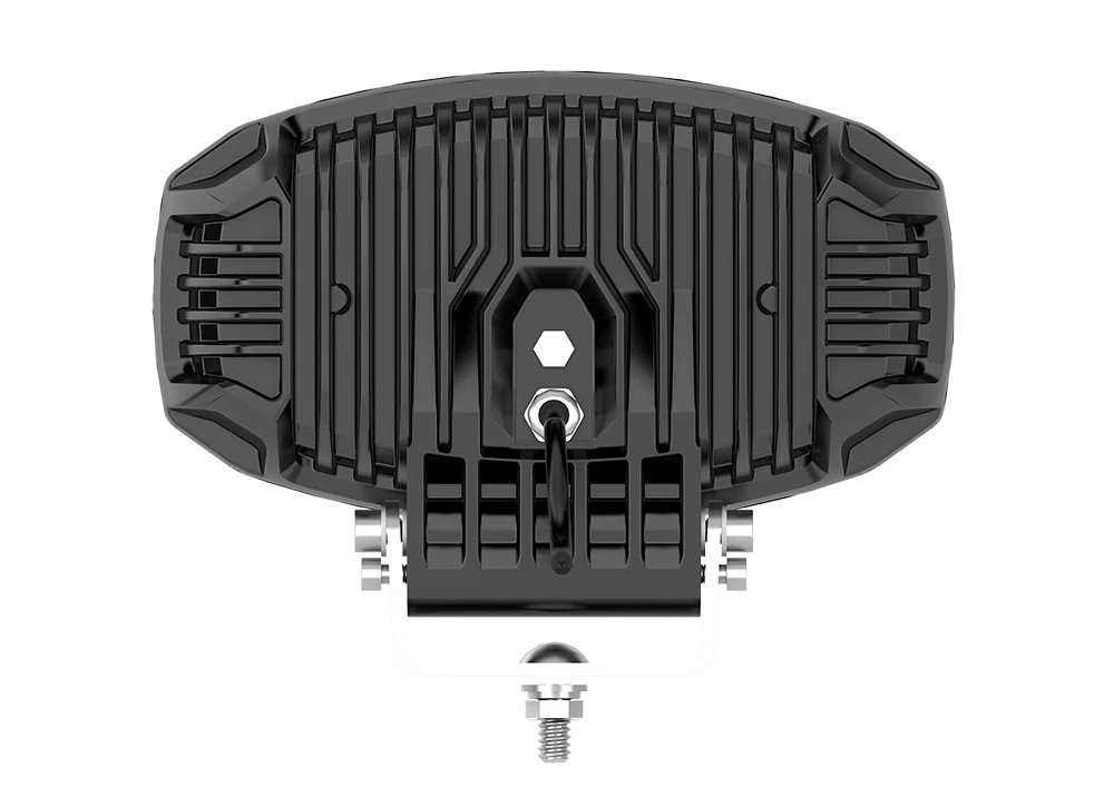 80W LED Лед Диоден Фар Халоген Лампа С Три Функции Неон Neon Ефект Бяло-Жълто / Оранжево 5800lm 12V - 24V E-Mark