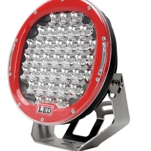 96W LED ЛЕД ДИОДЕН СУПЕР МОЩЕН ХАЛОГЕН ФАР ПРОЖЕКТОР ЛАМПА ТИП ЧЕРВЕНА ПИТА 9 225 MM 12-24V