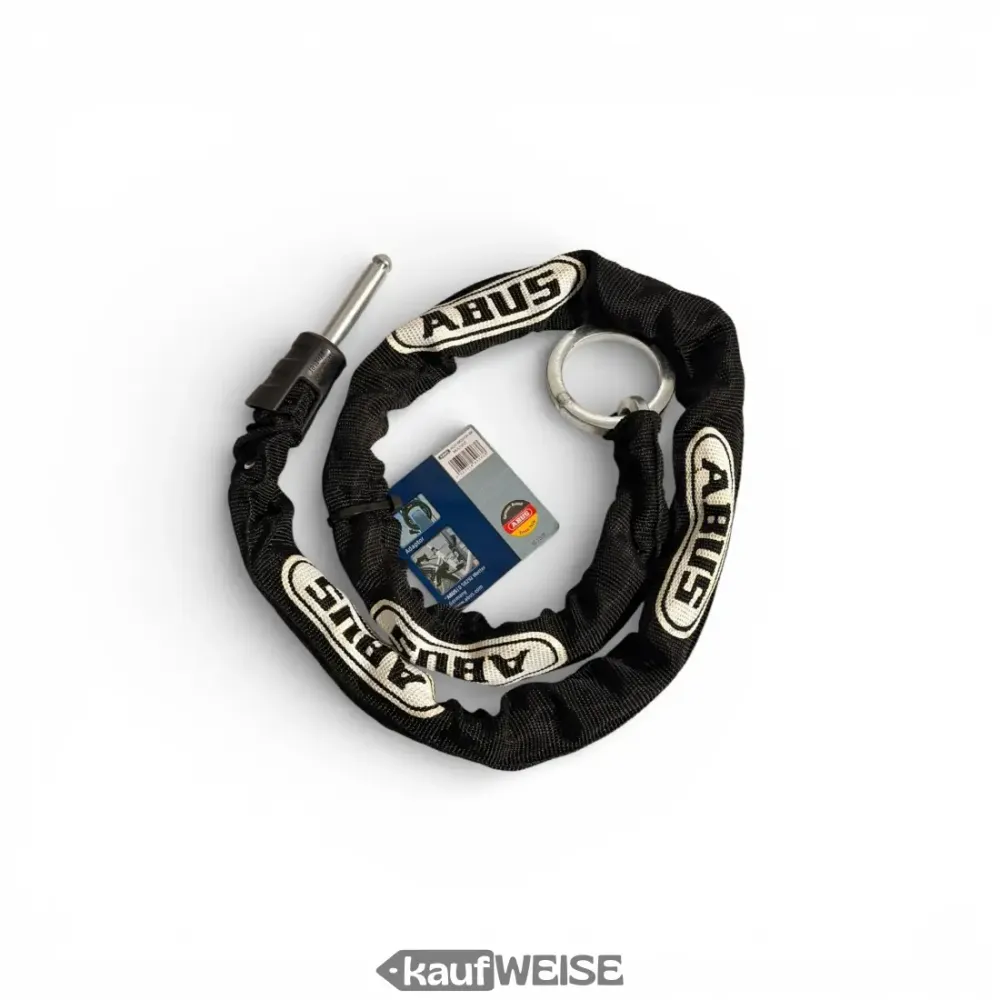 ABUS адаптер за верига 6KS/100 (100 см) | Втора ключалка за ключалки за рамка ABUS | Заключете сигурно велосипеда си