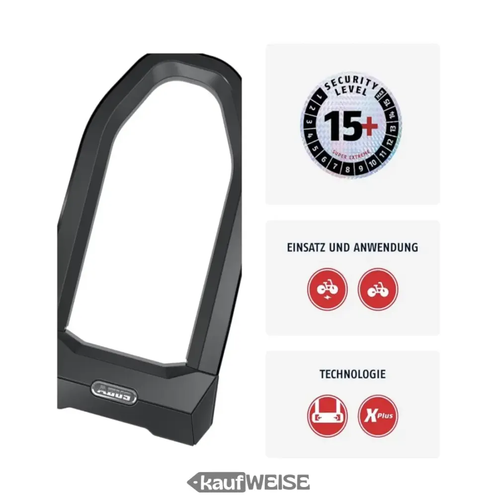 ABUS Granit Super Extreme 2500 U-заключване – ниво 15+