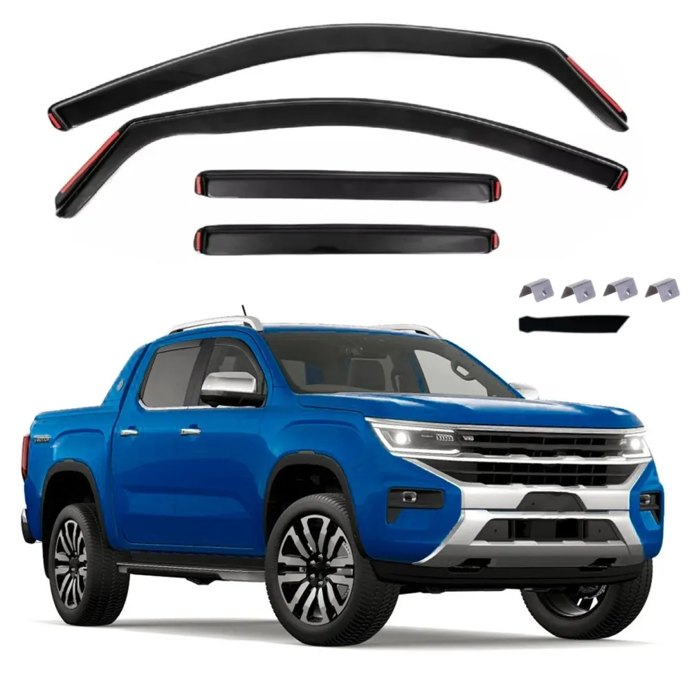 Комплект от 4бр. ветробрани за VW Amarok 4 врати Двойна Кабина (Double‑Cab) 2022+