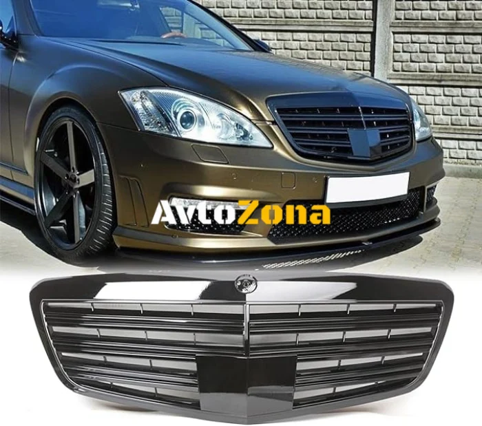 Решетка с AMG Дизайн за Mercedes W221 S-Class (2005-2010)