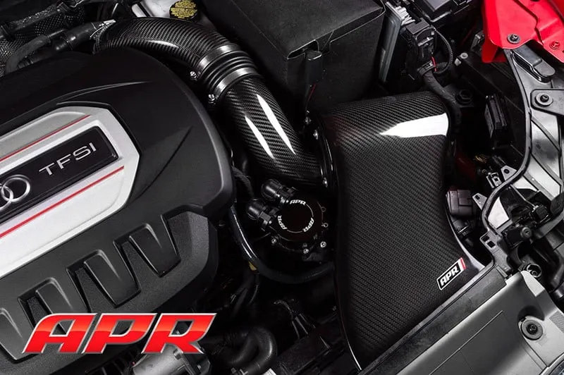 Въглеродна тръба за въздуховод APR MQB VW Golf 7/8 GTI/R, Leon Cupra, A3/S3 8V/8Y и др.