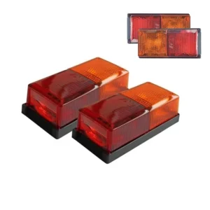 Комплект Стопове, Ляв и Десен, 4 Функции, Е-Мark, 12V-24V, Ремарке, Каравана, Камион, Агро Техника, Земеделски Машини