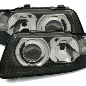 Кристални фарове за Audi A3 (2000-2003) - черни