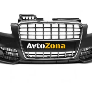 Предна броня за Audi A4 B7 8E (2004-2008) - S3 Дизайн с хром лайсна