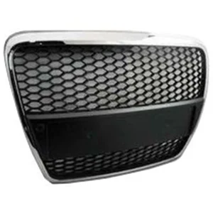 Решетка без емблема Audi A6 4F (2004-2008) - с хром рамка RS Look