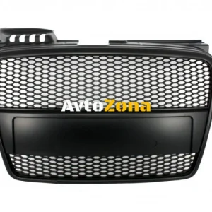 Решетка за Audi A4 B7 (2004-2008) RS4 Дизайн Мат Черен
