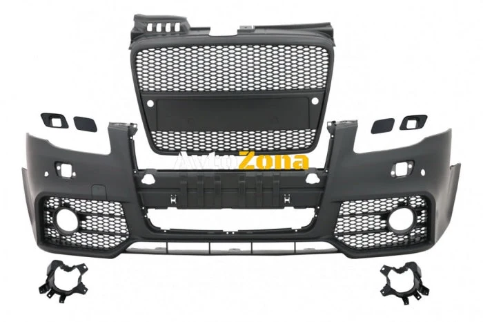 Предна броня за Audi A4 B7 (2004-2008) RS4 Design Black