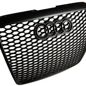 Решетка без емблема Audi A6 С6 (2008-2011) - RS Look черна