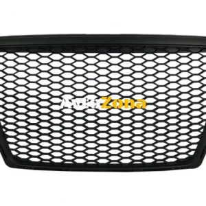 Решетка Audi A4 B8 (2008-2011) RS4 Дизайн Матово Черно