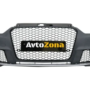 Предна броня за Audi A3 8V (2012-2015) Sedan Saloon Convertible RS3 Design Piano Black