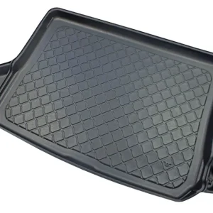Гумирана стелка за багажник за Audi Q2 (GA) (2016+) - on adjustable boot floor upper position (flat loading threshold); wi...