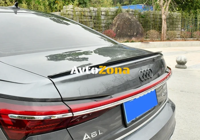 Audi A6 C8 (2019+) - Спойлер за багажник черен гланц