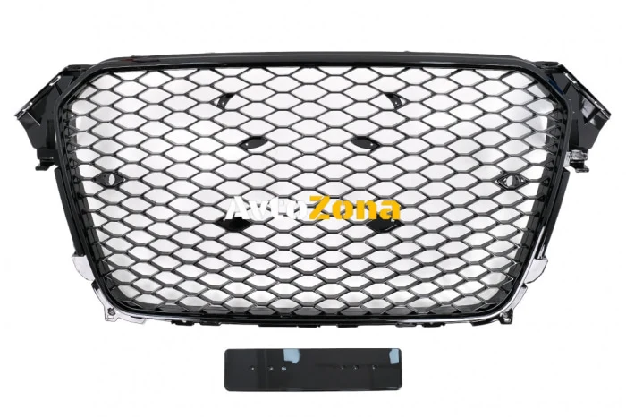 Решетка за Audi A4 B8 Facelift (2012-2015) RS Дизайн, Пиано Черно