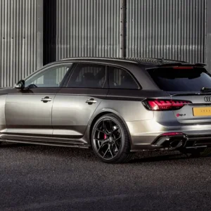 Градски автомобилен карбонов долен спойлер за устна Audi RS4 B9.5