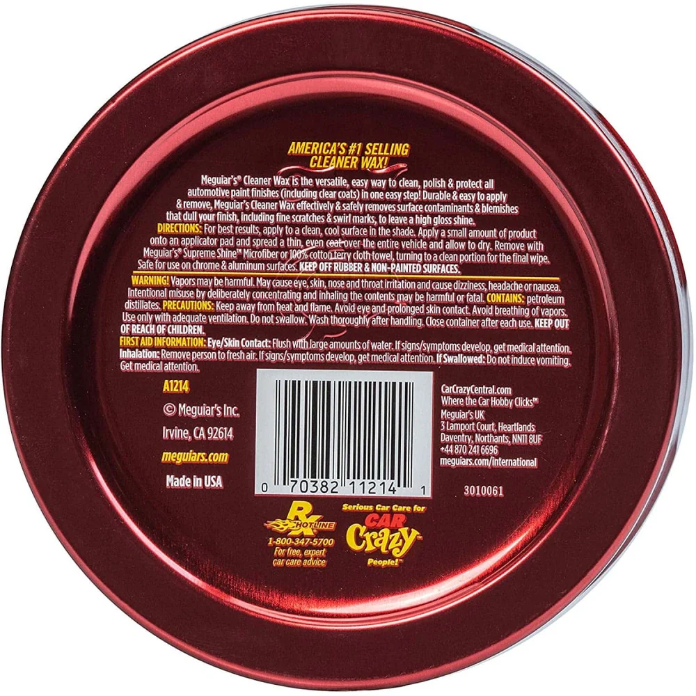 Auto Hard Wax Meguiar's Cleaner Wax, 311 гр