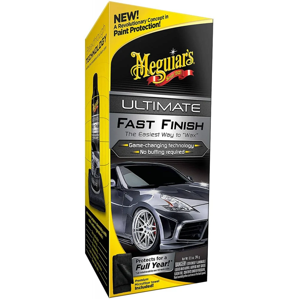 Auto Liquid Wax Meguiar's Ultimate Fast Finish Wax, 241 g