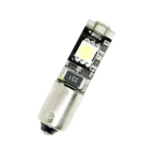 Лед крушки тип BA9S Canbus с 3 SMD диода срещуположни