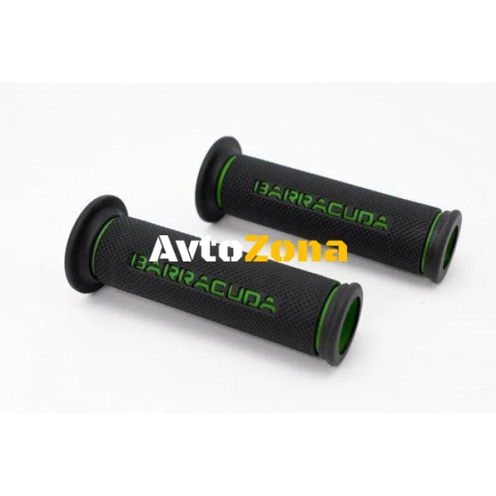 Мото ръкохватки BARRACUDA BASIC RACING GRIPS GREEN