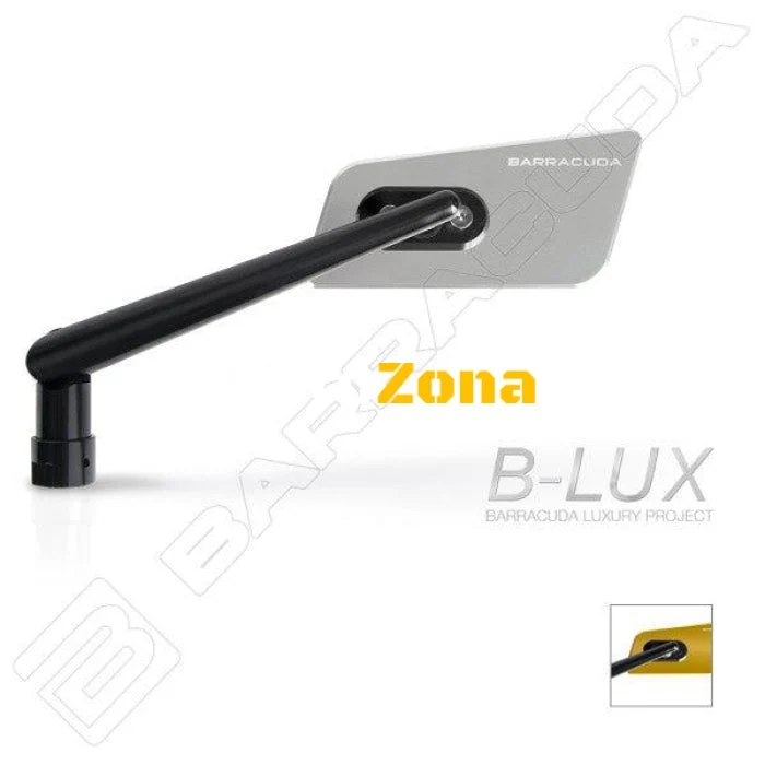 Огледала за мотор BARRACUDA SKIN B-LUX SILVER