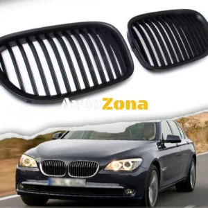 Черни Предни Решетки за BMW 7-Series F01/F02 (2008-2015)