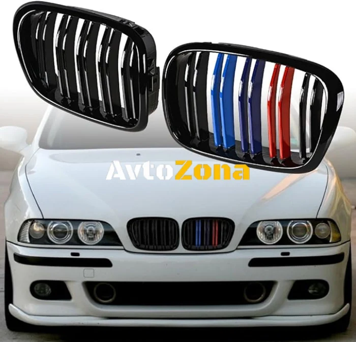 Предни Решетки с М Цветове за BMW E39 (1995-2003)