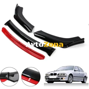 BMW E39 - Спойлер предна броня Червен 4 части
