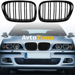 Предни Решетки за BMW 5-серия E39 Glossy Black