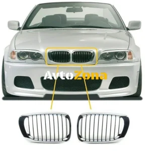 Решетки за BMW E46 седан, комби (1998-2001) и Компакт (2001-2005) - Хром