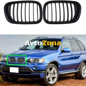 Матови черни Решетки За BMW X5 E53 (1998-2003г.)