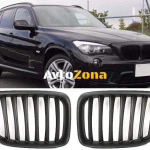 Матово Черни Решетки за BMW X1 E84 (2009-2015)