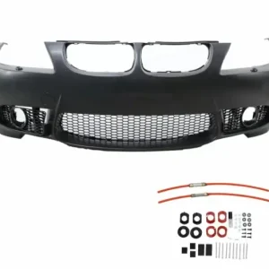 Предна броня за BMW E90 седан и комби (2008-2011) - М3 Дизайн без отвори за парктроник