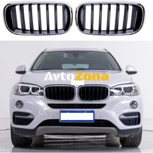 Решетки за BMW X5 F15 (2013-2018) - Хром и Черен цвят