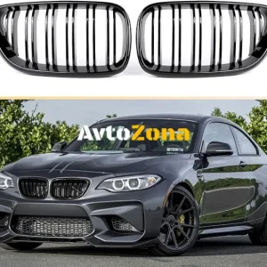 Решетки за BMW F22 / F23 / F87 (2014+) - Гланц - Дизайн M2 Пиано