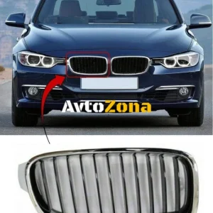BMW F30/F31 Решетки в Спортен Стил Черно-Хром