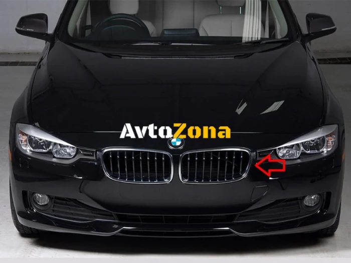 BMW F30/F31 Решетки в Спортен Стил Черно-Хром